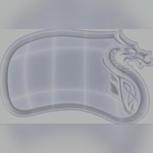 Resin Dragon Tray Mold For Chacuterie Board - Used Once